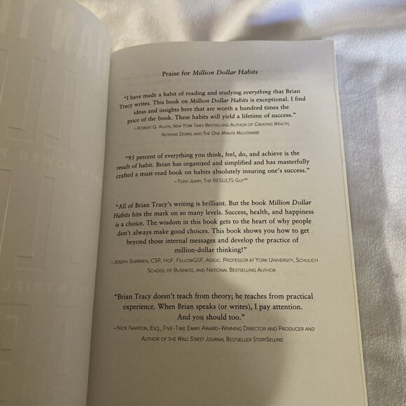 Million Dollar Habits: Proven Power Practices to Double and Triple Your Income - Picture 5 of 8
